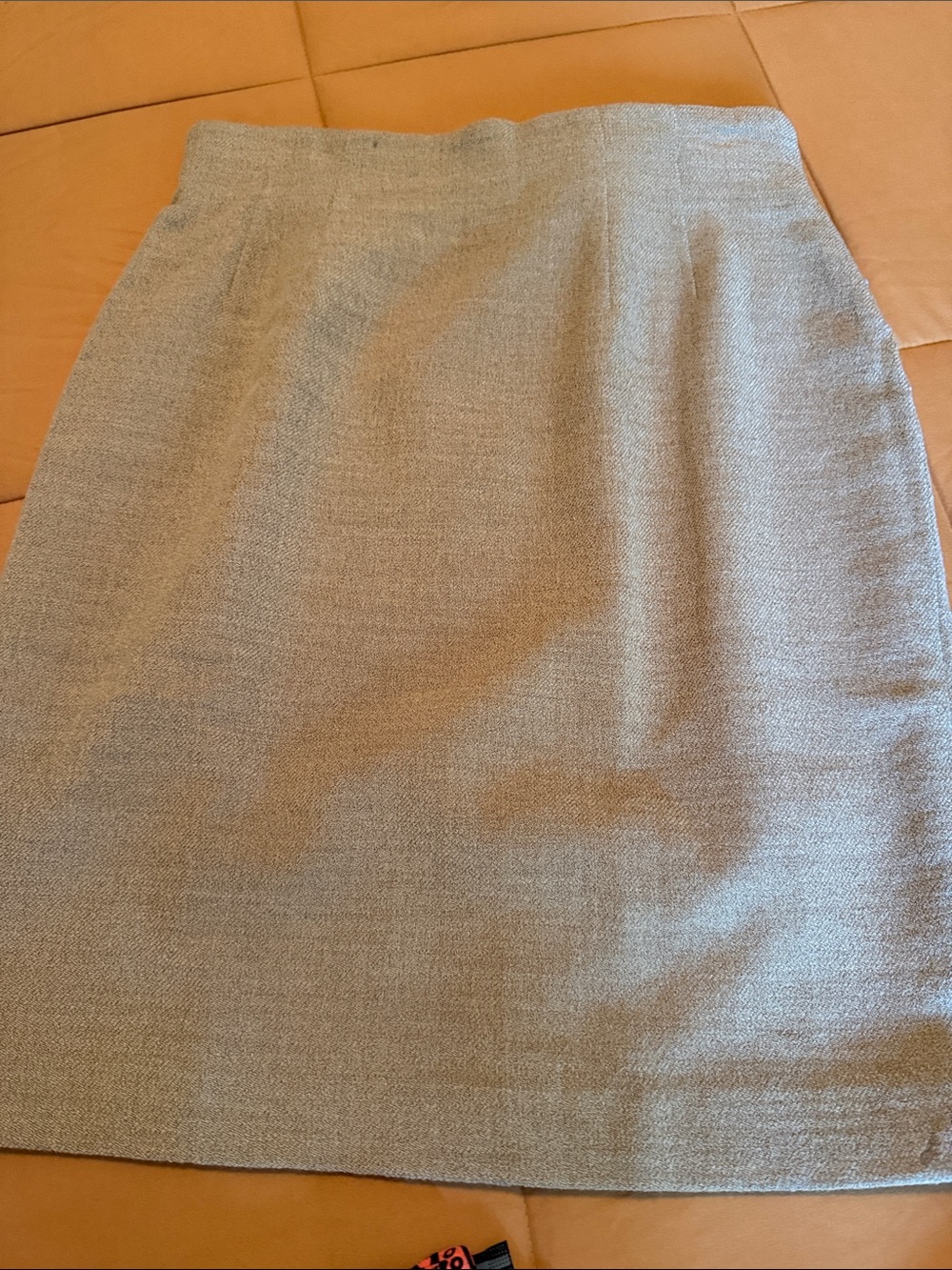 Women's Taupe Pencil Skirt - Sleek Office Staple